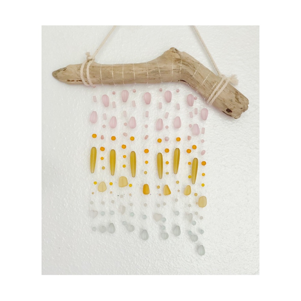 Hawaiian Ombré Sunrise Driftwood Wall Art 🌅